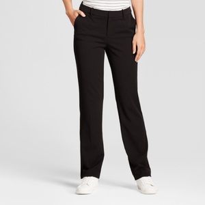 FINAL PRICE -Black Straight Leg Stretch Dress Pant